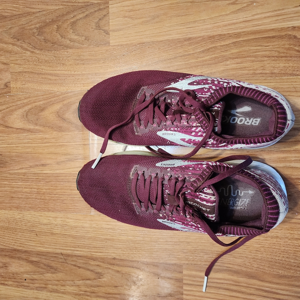 Brooks Women's Maroon Running Shoes Ricochet